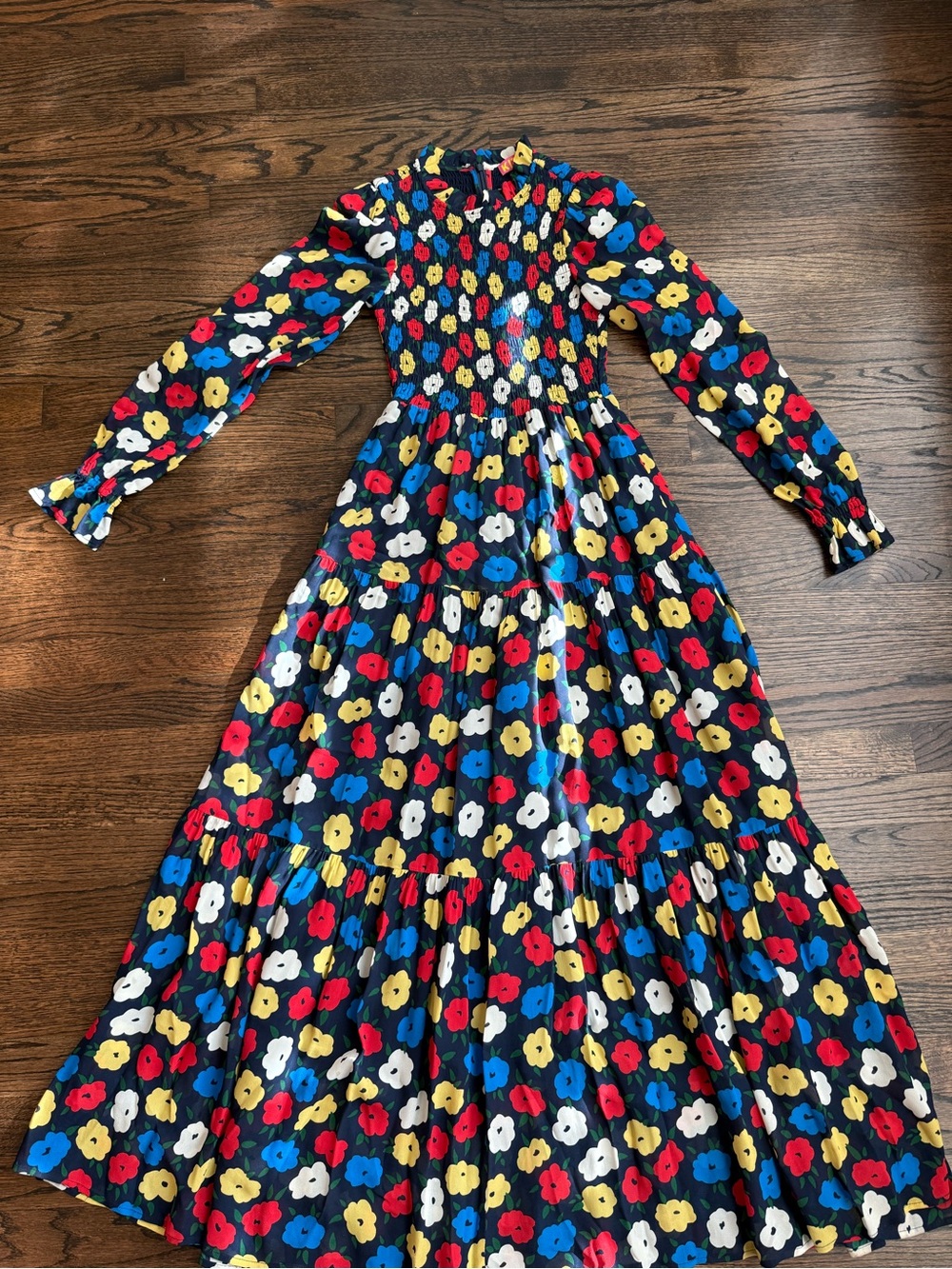 Kitri Floral Long Sleeve Maxi Dress